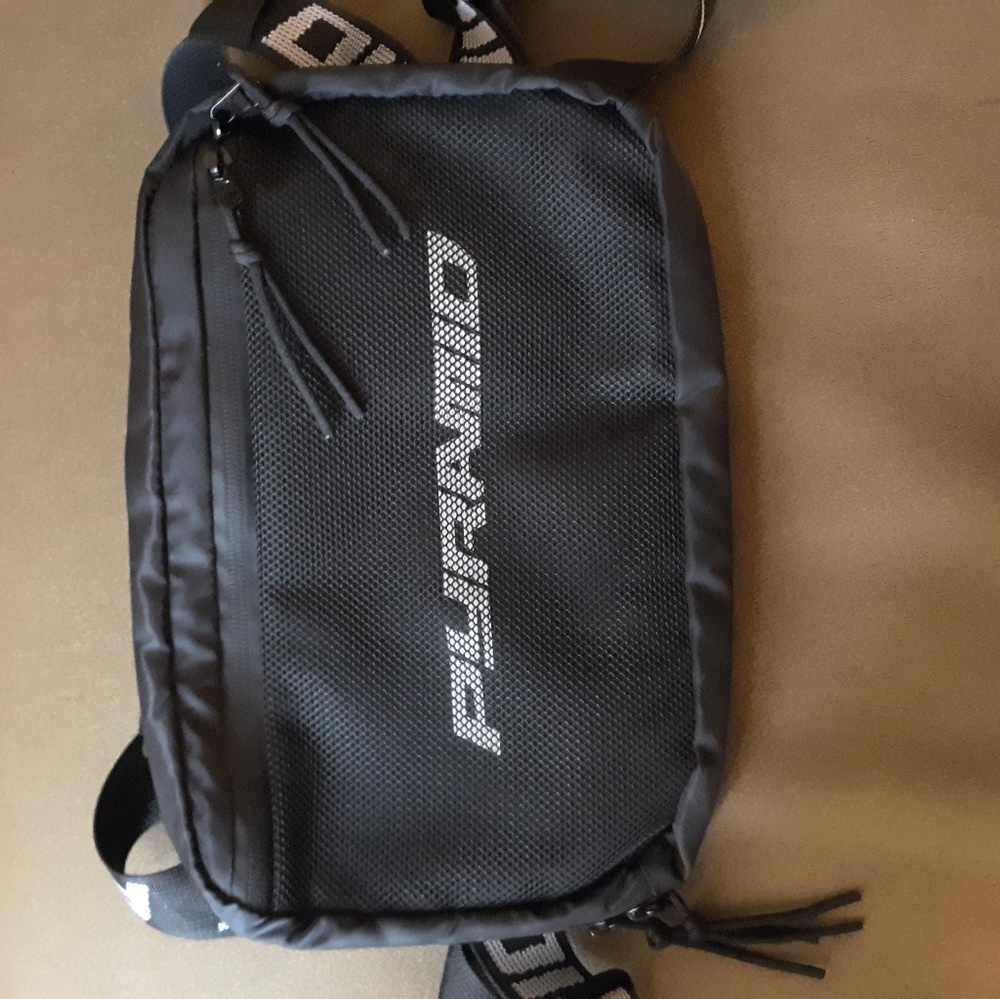 black pyramid utility bag